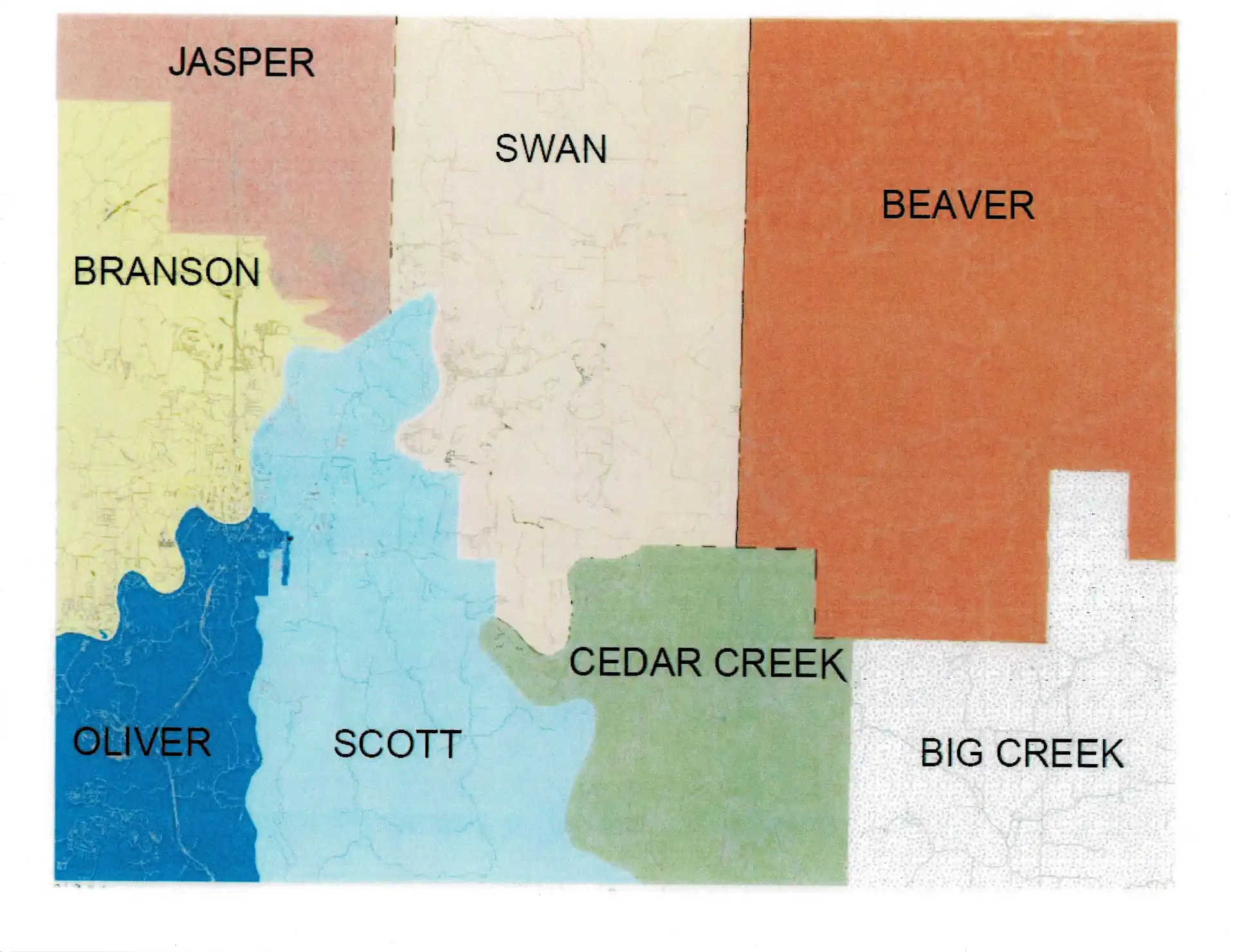 Taney Townships